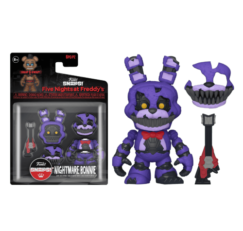 Кошмарная Бонни (Nightmare Bonnie SNAPS!) (PREORDER EndOct24) из игры Five Nights at Freddy's