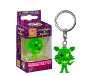 Radioactive Foxy Keychain из игры Five Nights at Freddy’s AR: Special Delivery