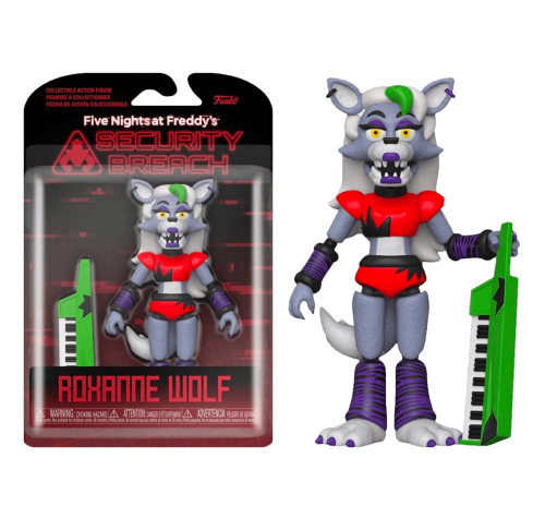 Волчица Роксанна (Roxanne Wolf Action Figure) из игры Пять ночей с Фредди