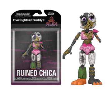 Ruined Chica 5-inch Action Figure (PREORDER MidNov24) из игры Five Nights at Freddy's Security Breach