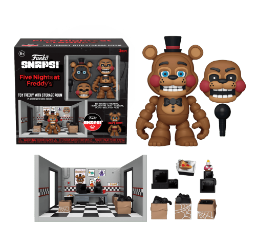 Чика в кладовой SNAPS! (Toy Freddy with Storage Room SNAPS!) из игры Пять ночей с Фредди