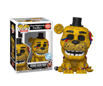 Withered Golden Freddy 10th Anniversary (Эксклюзив Hot Topic) (PREORDER MidFeb25) из игры Five Nights at Freddy's 1033