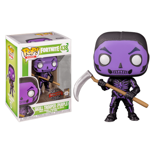 Пехотинец-скелет фиолетовый (Skull Trooper Purple (Эксклюзив Gamestop)) из игры Фортнайт
