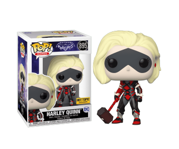 Harley Quinn со стикером (Эксклюзив Hot Topic) из игры Gotham Knights 895