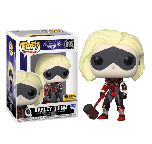 Харли Квинн со стикером (Harley Quinn (Эксклюзив Hot Topic)) из игры Рыцари Готэма