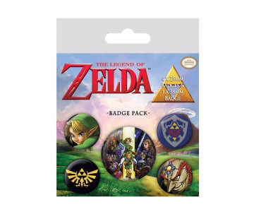 The Legend Of Zelda Badge Pack из игры The Legend of Zelda Nintendo