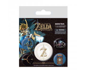 The Legend Of Zelda Badge Pack из игры The Legend of Zelda: Breath Of The Wild Nintendo