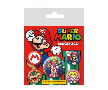 Super Mario Badge Pack из игры Super Mario Nintendo