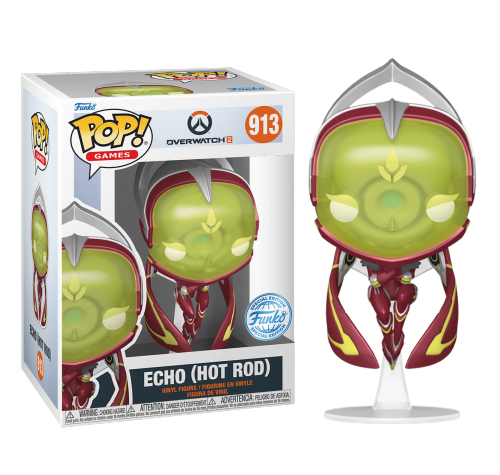 Эхо Хот-род (Echo Hot Rod (PREORDER EarlyAug24) (Эксклюзив Funko Shop)) из игры Овервотч 2