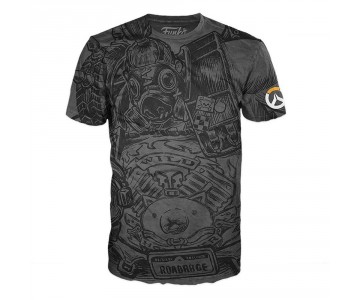 Roadhog Jumbo Black T-Shirt (размер M) из игры Overwatch