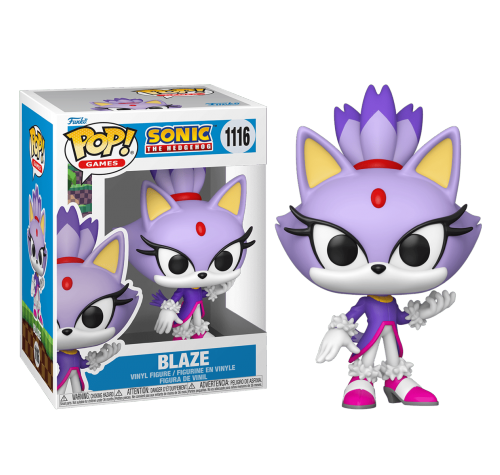 Блейз Кошка (Blaze the Cat) из игры Еж Соник