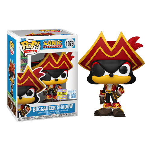 Еж Шэдоу пират (Buccaneer Shadow (Эксклюзив SDCC 2025)) из игры Еж Соник