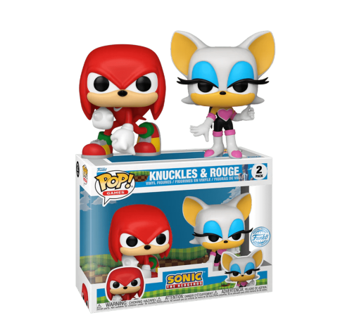 Наклз и Руж (Knuckles and Rouge 2-pack (PREORDER EndOct24) (Эксклюзив GameStop)) из игры Соник Ёж