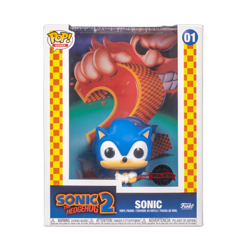 Соник Обложка игры (Sonic Games Cover (Эксклюзив GameStop) (preorder WALLKY)) из игры Еж Соник