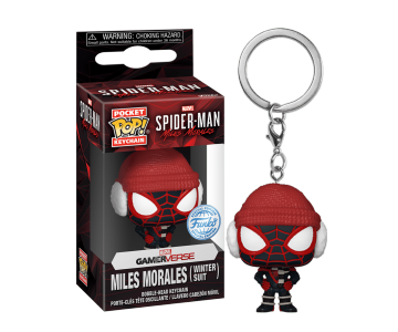 Miles Morales Winter Suit Keychain (PREORDER EarlyMay242) (Эксклюзив) из игры Spider-Man: Miles Morales