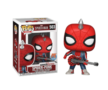 Spider-Punk со стикером (Эксклюзив Previews Exclusive) из игры Spider-Man