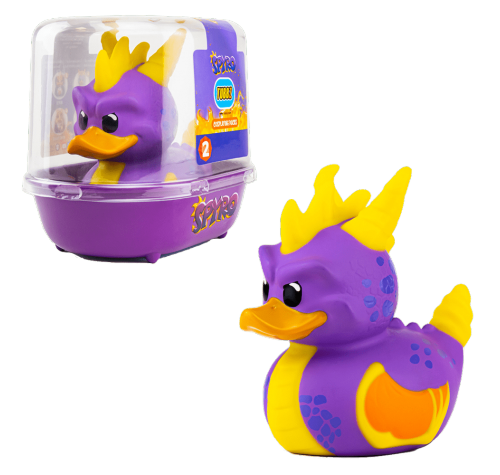 Уточка для ванной Спайро (Spyro TUBBZ Cosplaying Duck Collectible) из игры Дракон Спайро