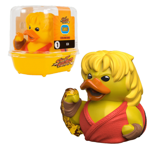 Кен Мастерс уточка для ванной (Ken TUBBZ Cosplaying Duck Collectible) из игры Уличный Боец