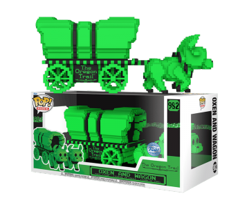 Oxen and Wagon Green and Black Rides (Эксклюзив Funko Shop) (PREORDER Premix) из игры The Oregon Trail 982