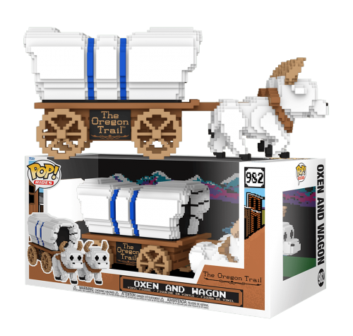 Волы и повозка (Oxen and Wagon Rides) (PREORDER Premix) из игры Орегонская тропа