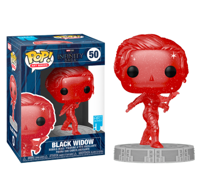Черная Вдова Красный Камень Бесконечности Арт Серия (Black Widow Red Infinity Stone Art Series) из фильма Мстители: Финал