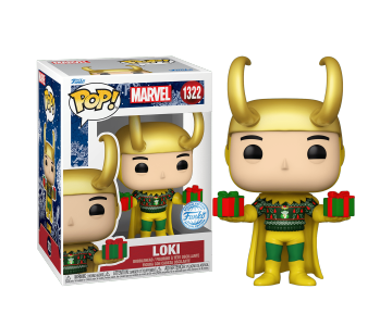 Loki with Sweater Metallic (PREORDER EarlyMay242) (Эксклюзив Hot Topic) из комиксов Marvel Holiday 1322