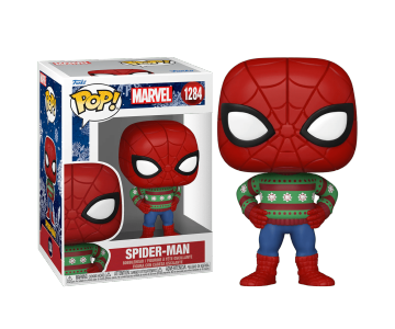 Spider-Man with Ugly Sweater (PREORDER EndDec23) из комиксов Marvel Holiday 1284