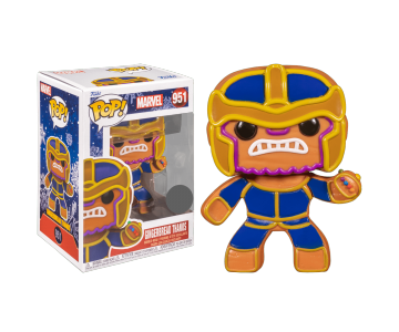 Thanos Gingerbread Man (Эксклюзив Funko Shop) (preorder WALLKY) из серии Marvel Holiday 951