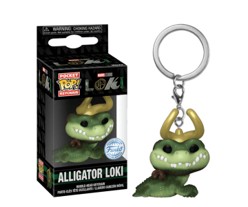 Alligator Loki keychain (PREORDER EarlyDec23) (Эксклюзив BoxLunch) из сериала Loki