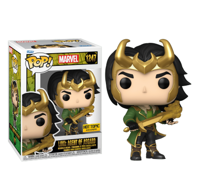 Фигурка Локи Агент Асгарда со стикером (Loki Agent of Asgard (Эксклюзив ...