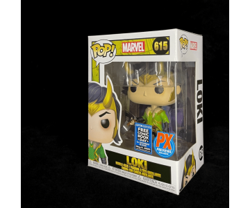 Loki Holding Mjolnir Free Comic Book Day 2020 (Эксклюзив Previews) из комиксов Marvel 615