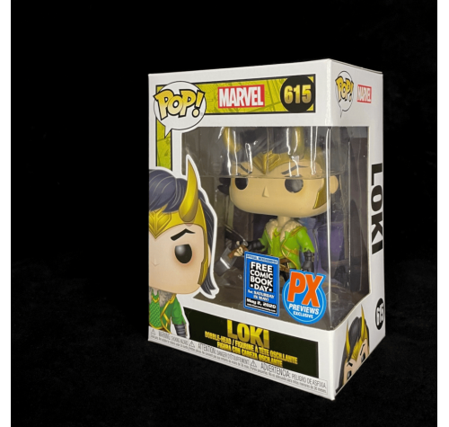 Локи с Мьельниром (Loki Holding Mjolnir Free Comic Book Day 2020 (Эксклюзив Previews)) из комиксов Марвел
