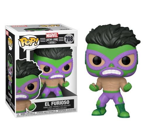 Эль Фуриосо Халк (El Furioso Hulk) из комиксов Марвел: Луча Либре