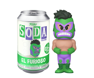 El Furioso Hulk SODA (PREORDER USR) из комиксов Marvel: Lucha Libre Edition