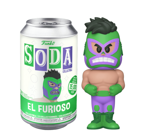 Эль Фуриосо Халк (El Furioso Hulk SODA) (PREORDER USR) из комиксов Марвел: Луча Либре