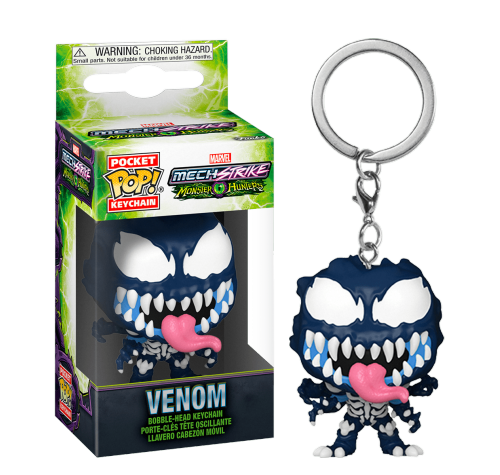 Веном брелок (Venom keychain) из комиксов Марвел Меха Удар: Охотники на Монстров