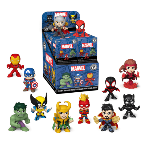 Марвел Новая Классика ЗАКРЫТАЯ коробочка мистери минис (PREORDER EndNov24) (Marvel Comics New Classics blind box mystery minis) из комиксов Марвел