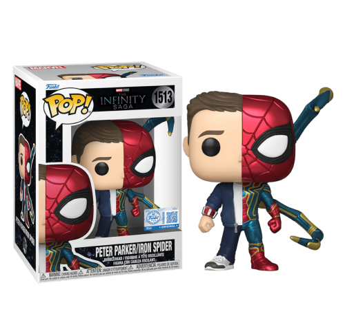 Питер Паркер / Железный Паук сплит (Peter Parker / Iron Spider Split (Эксклюзив Target)) (preorder TRIKS) из фильмов Марвел Сага Бесконечности