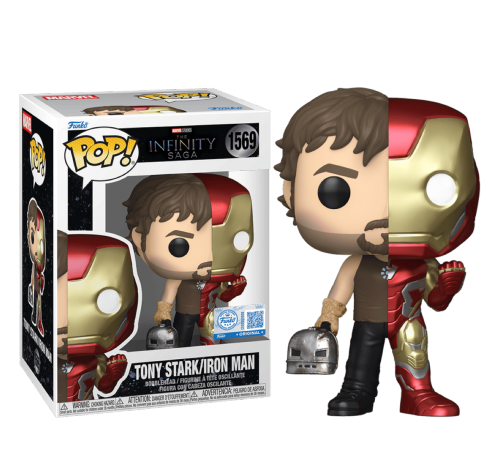 Тони Старк / Железный Человек сплит (Tony Stark / Iron Man Split (Эксклюзив Target)) (preorder TRIKS) из фильмов Марвел Сага Бесконечности