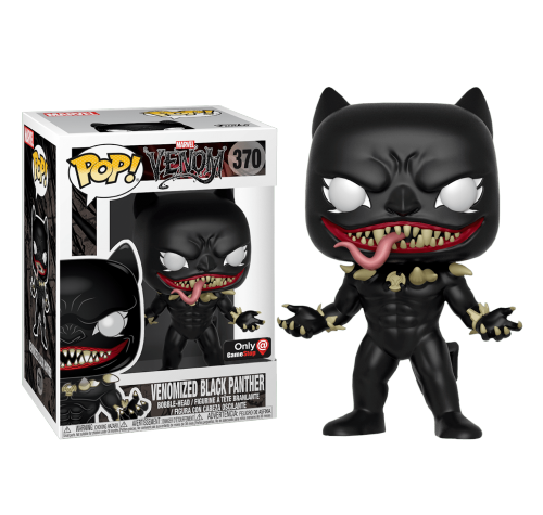 Веномизированный Чёрная Пантера со стикером (Venomized Black Panther (Эксклюзив GameStop)) из комиксов Марвел