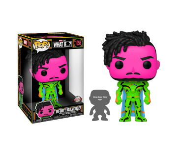 Infinity Killmonger Black Light Jumbo 10-inch (preorder Premix) (Эксклюзив Target) из мультсериала What If…? Marvel 1058