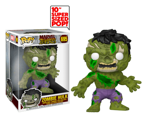 Халк зомби 25 см (Hulk Zombie 10-inch (Эксклюзив Walmart)) из комиксов Марвел Зомби