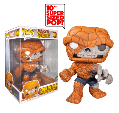 Существо зомби 25 см (The Thing Zombie 10-inch (Эксклюзив SDCC 2020)) из комиксов Марвел Зомби