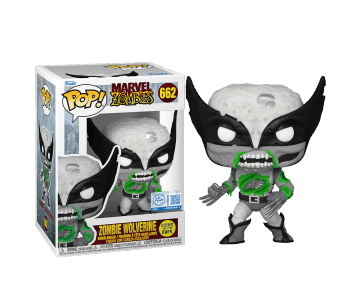 Wolverine Zombie black and white GitD (Эксклюзив BoxLunch) (PREORDER EndDec25) из комиксов Marvel Zombies 662