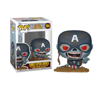 Zombie Captain America (PREORDER MidNov25) из комиксов Marvel Zombies 1554