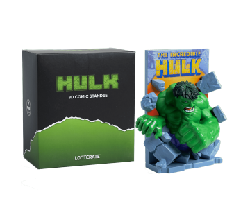 Hulk 3D Comic Standee (Эксклюзив LootCrate) из комиксов Marvel Comics
