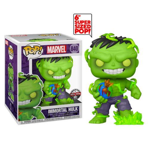 Бессмертный Халк (Immortal Hulk 6-inch (Эксклюзив Previews)) из комиксов Марвел Комиксы