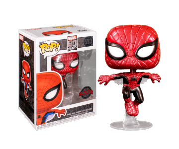 Spider-Man First Appearance Metallic (Эксклюзив Hot Topic) (preorder WALLKY) из серии Marvel 80th