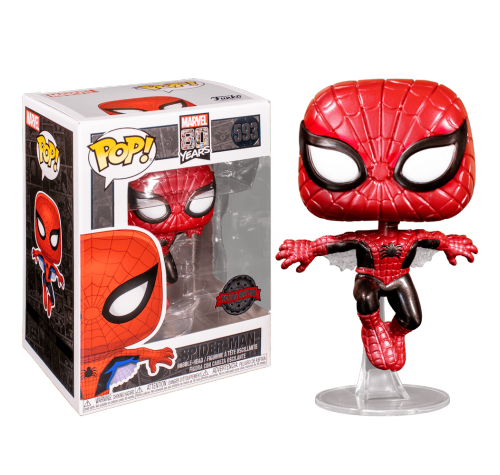 Человек-паук первое появление (Spider-Man First Appearance Metallic (Эксклюзив Hot Topic)) (preorder WALLKY) из серии 80 лет Марвел