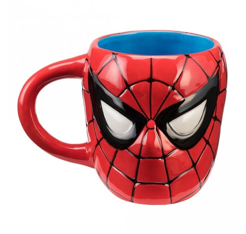 Человек-Паук кружка (Spider-Man Sculpted Ceramic Mug) из комиксов Марвел